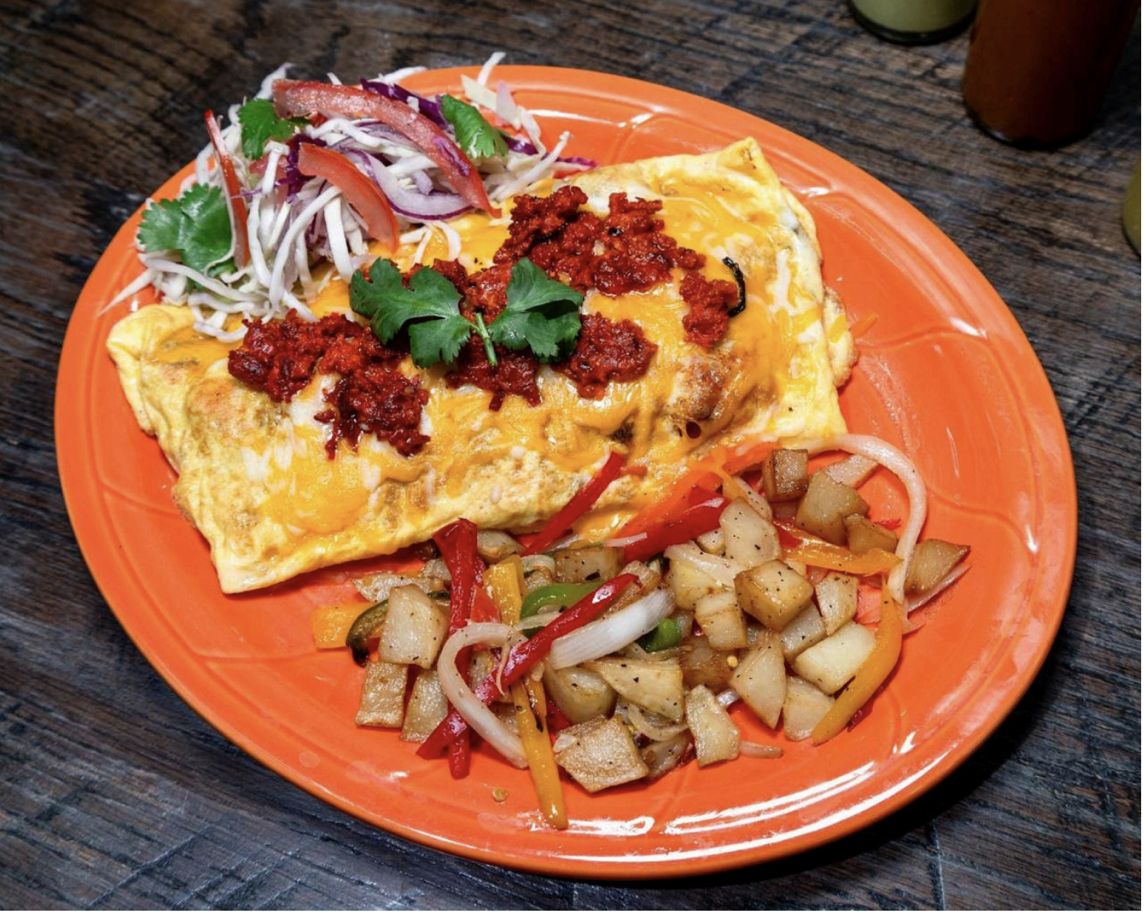 Chorizo Omelette